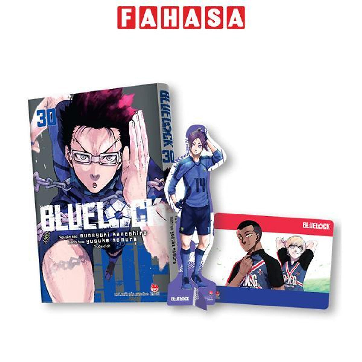 Sách - Bluelock - Tập 30 - Tặng Kèm Card Pvc + Standee Ivory