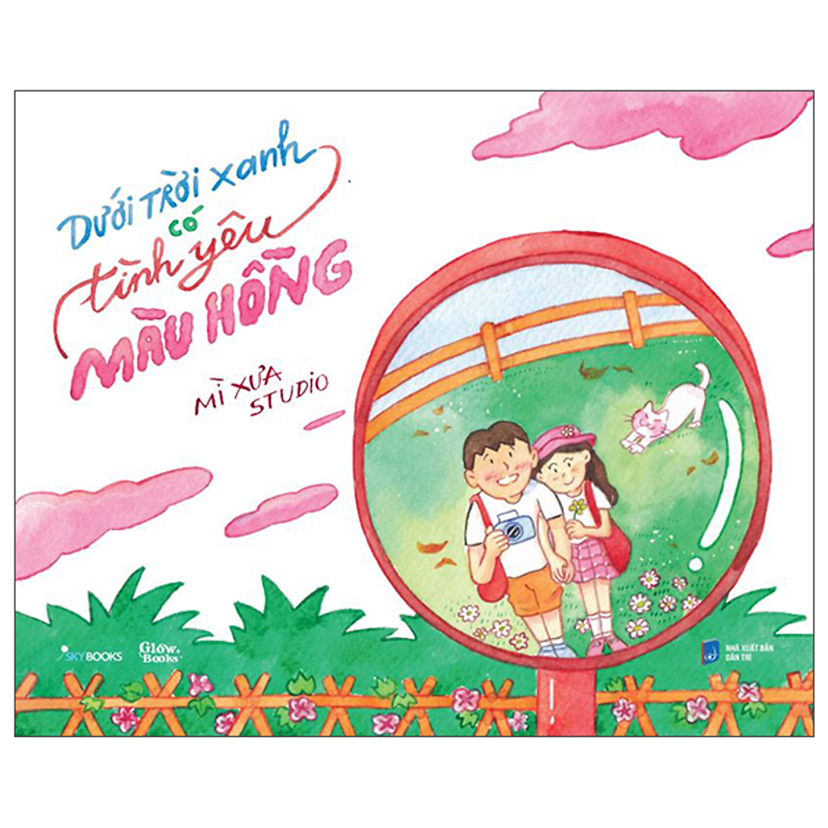 Sách Dưới Trời Xanh Có Tình Yêu Màu Hồng - Tô Màu