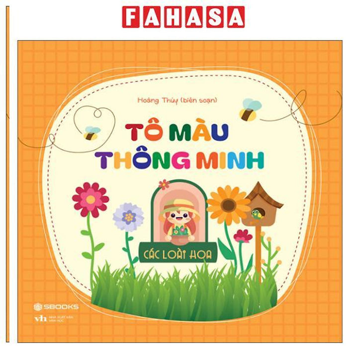 Sách - Tô Màu Thông Minh - Các Loài Hoa