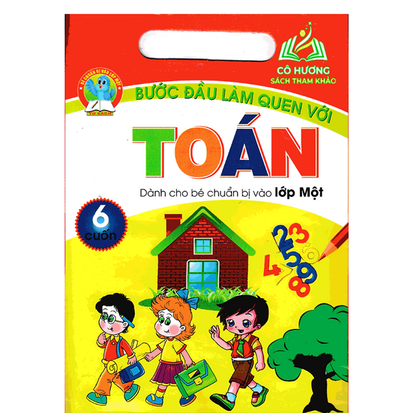 Sách - Bước Đầu Làm Quen Với Toán Dành Cho Bé Chuẩn Bị Vào Lớp Một ( 6 Cuốn )