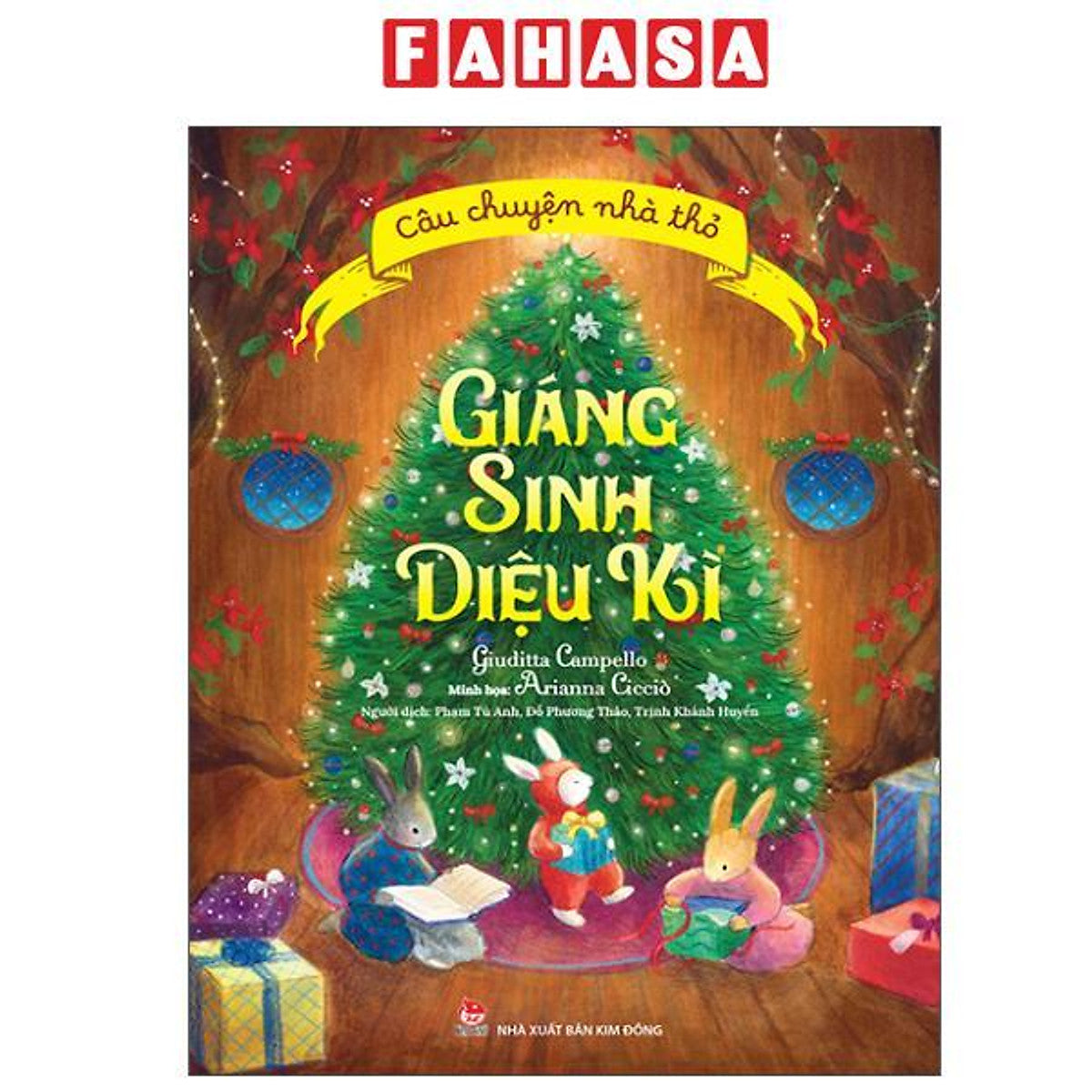 Sách - Câu Chuyện Nhà Thỏ - Giáng Sinh Diệu Kì
