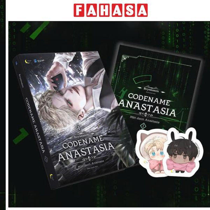 Sách - Codename Anastasia - Mật Danh Anastasia - Tập 1 - Tặng Kèm 2 Bookmark