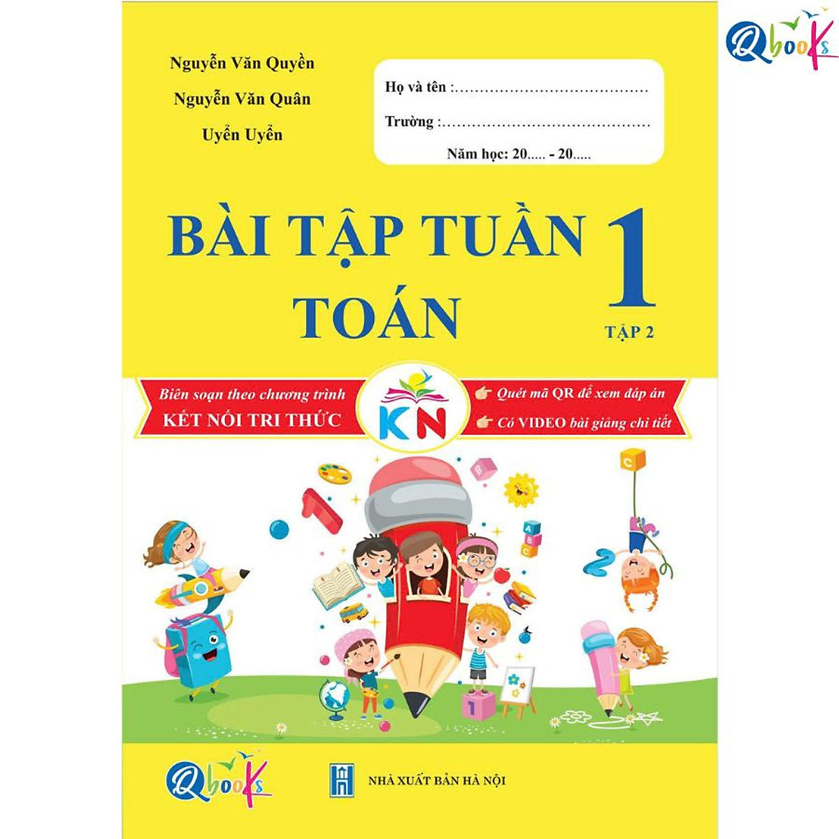Bài Tập Tuần Toán Lớp 1 - Tập 2 ( Kết Nối Tri Thức Với Cuộc Sống)