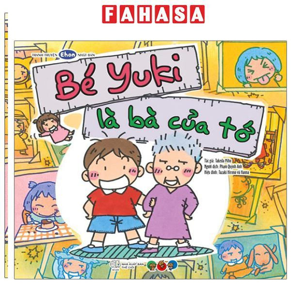 Sách - Tranh Truyện Ehon Nhật Bản - Bé Yuki Là Bà Của Tớ
