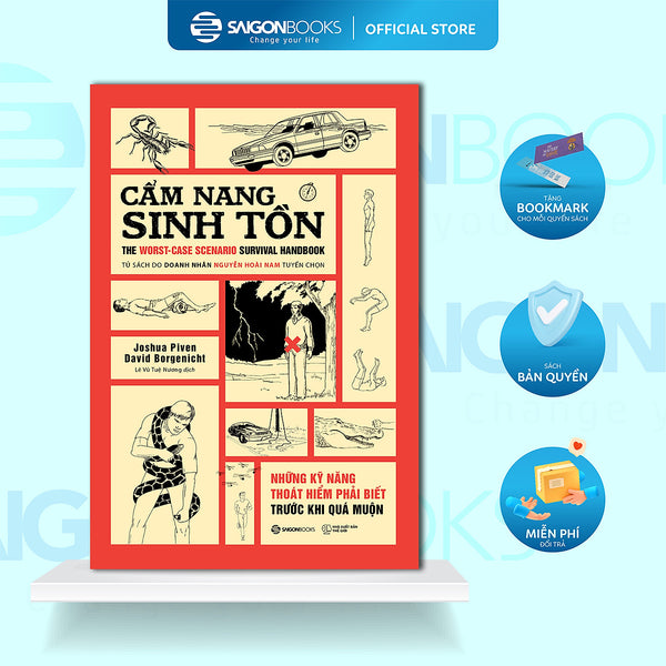 Sách - Cẩm Nang Sinh Tồn - Những Kỹ Năng Thoát Hiểm Cần Phải Biết Trước Khi Quá Muộn