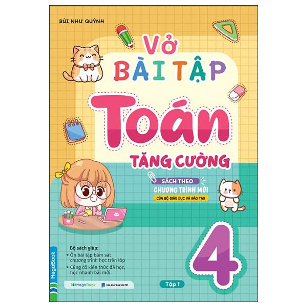 Sách - Vở Bài Tập Toán Tăng Cường Lớp 4 - Tập 1 (Tái Bản 2026)