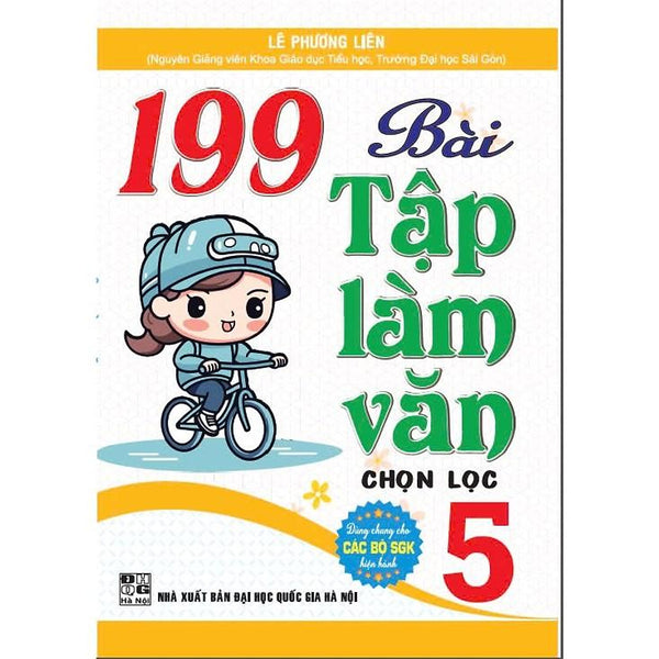 Sách - 199 Bài Tập Làm Văn Chọn Lọc 5 (Dùng Chung Cho Các Bộ Sgk Hiện Hành) (Ha-Mk)