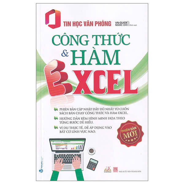 Tin Học Văn Phòng - Công Thức Và Hàm Excel (Tái Bản 2024)