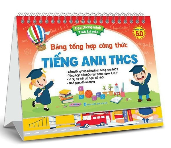 Học Thông Minh Tinh Trí Não - Bảng Tổng Hợp Công Thức Tiếng Anh Thcs