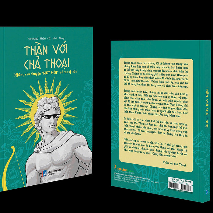 (Tái Bản 2025) Thần Với Chả Thoại - Những Câu Chuyện “Mệt Mỏi” Về Các Vị Thần – Tri Thức Trẻ Books