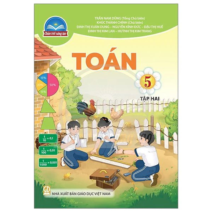 Sách Giáo Khoa Toán 5- Tập Hai- Chân Trời Sáng Tạo