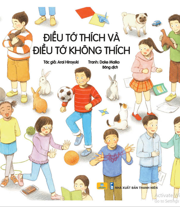 Sách - Điều Tớ Thích Và Điều Tớ Không Thích - Ndbooks