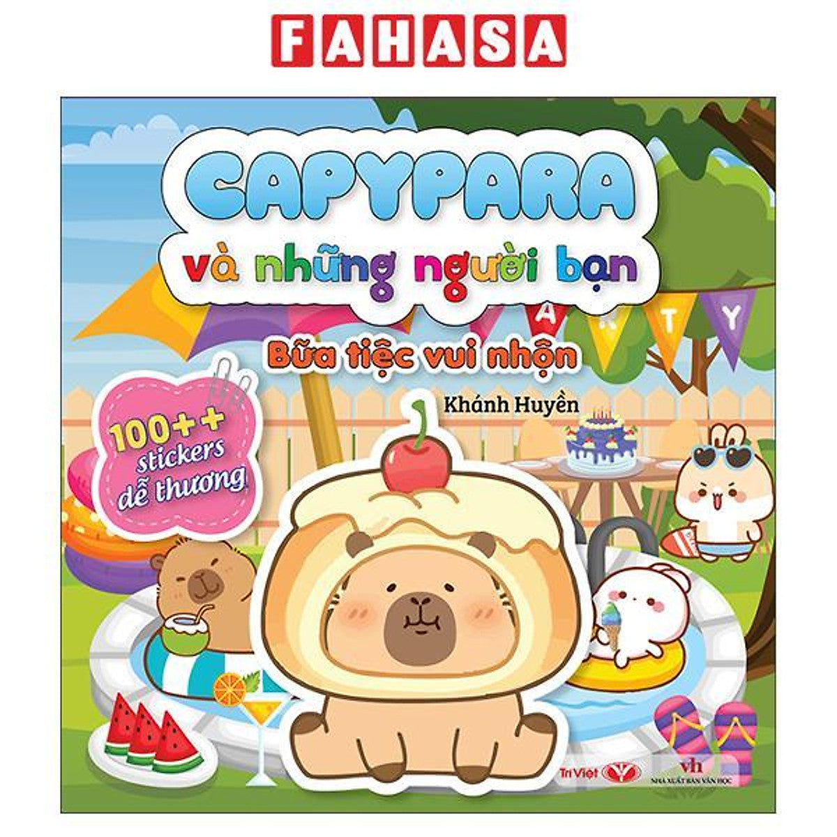 Sách - Capybara Và Những Người Bạn - Bữa Tiệc Vui Nhộn