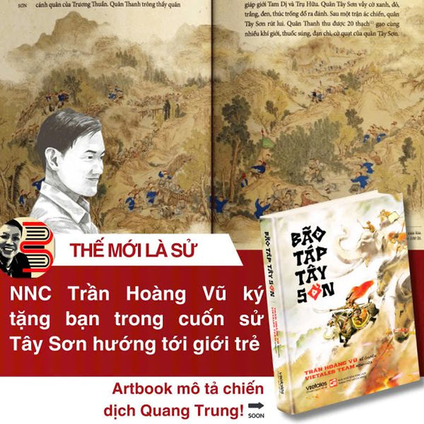 (Tặng Postcard Chân Dung Quang Trung, In Màu Toàn Bộ) Bão Táp Tây Sơn – Trần Hoàng Vũ – Vietales