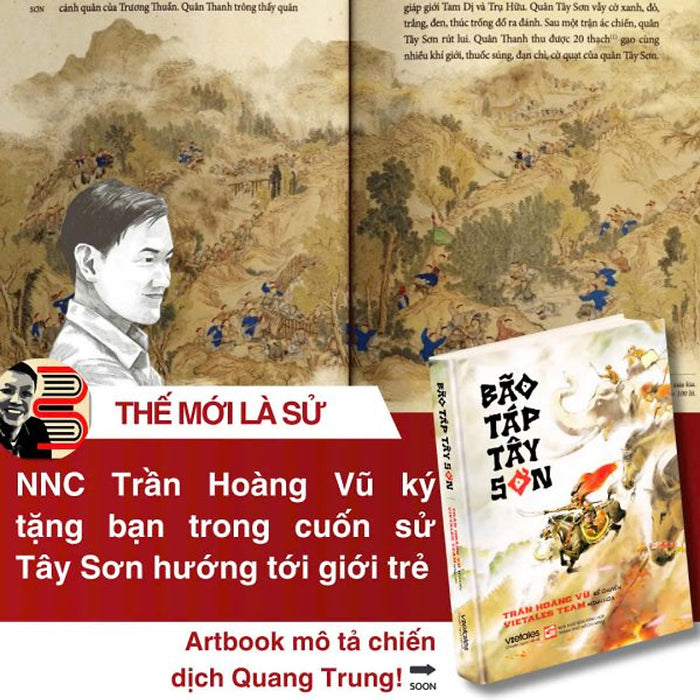 (Tặng Postcard Chân Dung Quang Trung, In Màu Toàn Bộ) Bão Táp Tây Sơn – Trần Hoàng Vũ – Vietales