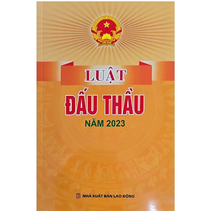 Sách - Luật Đấu Thầu 2023 (Nxb Lao Động) - Dh