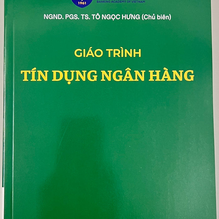 Sách - Giáo Trình Tín Dụng Ngân Hàng