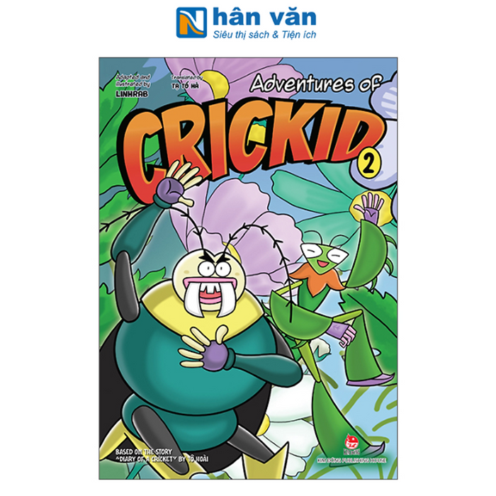 Truyện Tranh Tiếng Anh - Adventures Of Crickid - Tập 1 Và Tập 2