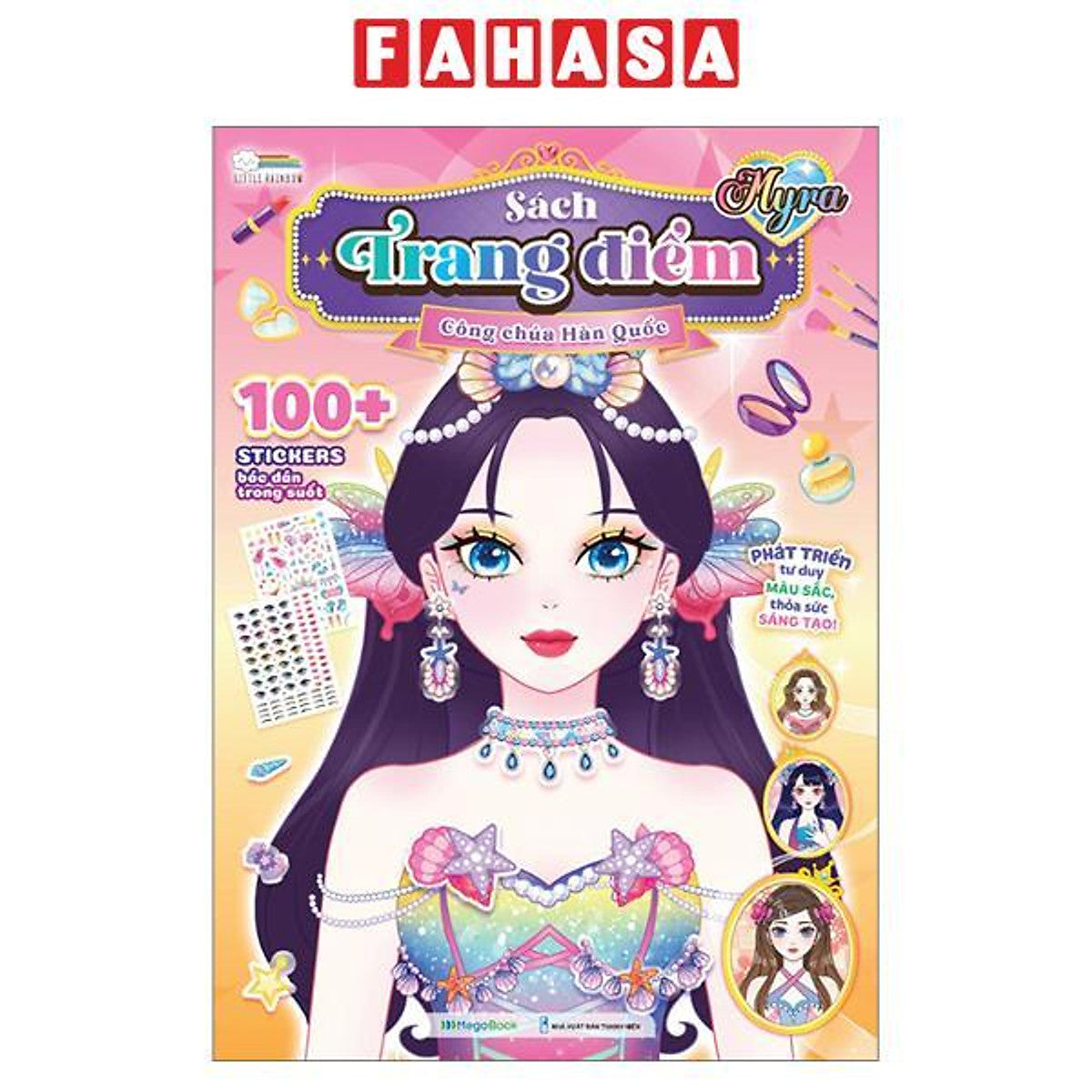 Sách - Sách Trang Điểm Công Chúa Hàn Quốc - Myra