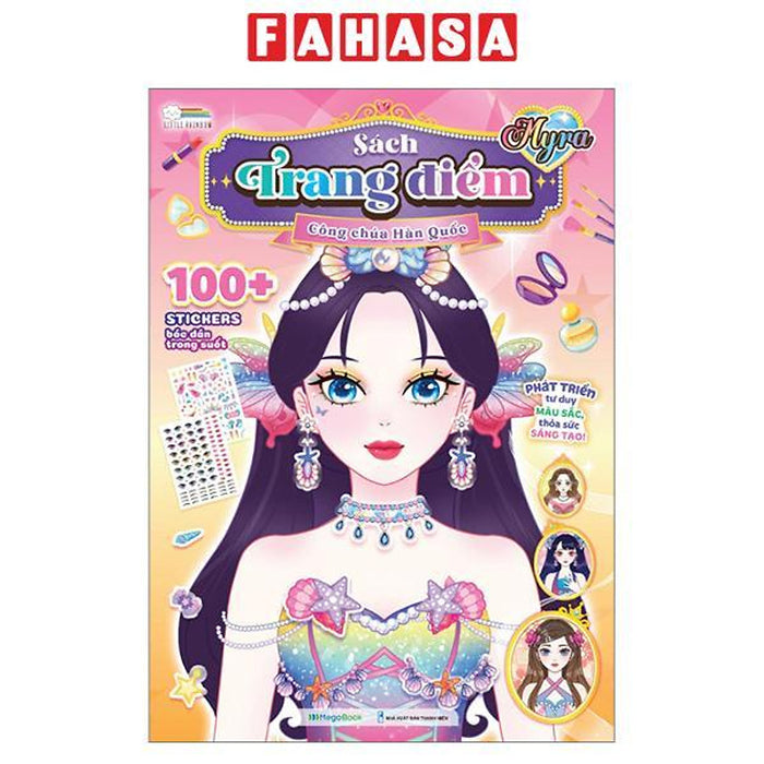 Sách - Sách Trang Điểm Công Chúa Hàn Quốc - Myra