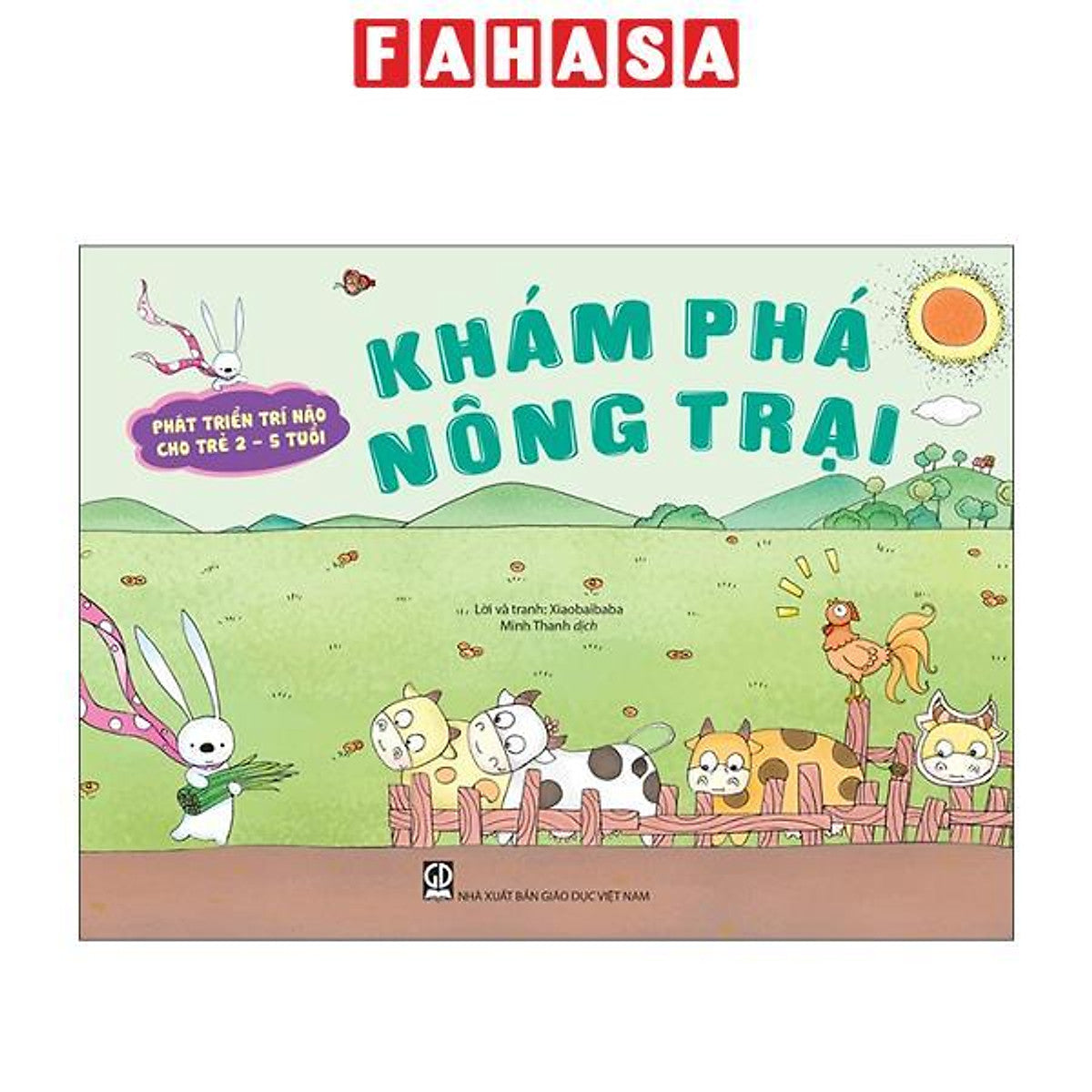 Sách - Phát Triển Trí Não Cho Trẻ 2-5 Tuổi - Khám Phá Nông Trại