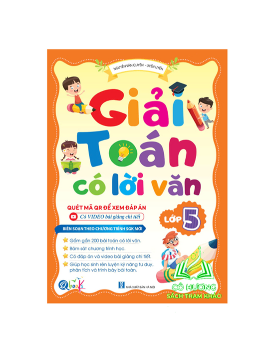 Sách - Giải Toán Có Lời Văn Lớp 5 - Chương Trình Mới (1 Cuốn)