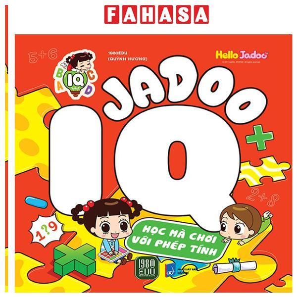 Sách - Jadoo Iq - Học Mà Chơi Với Phép Tính