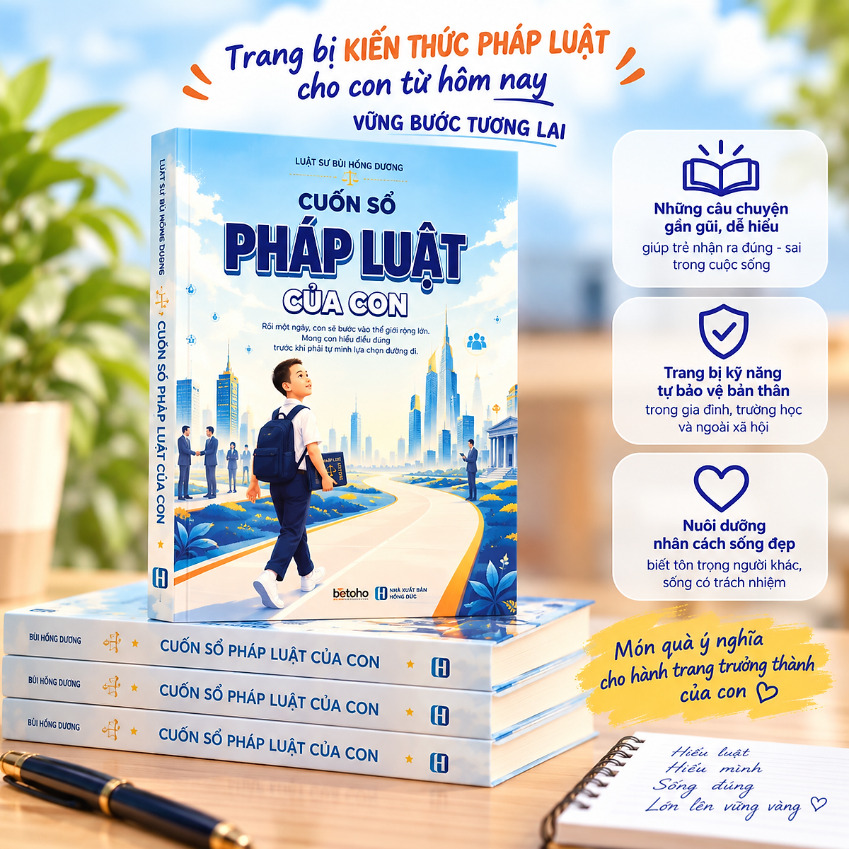 Sách Cuốn Sổ Pháp Luật Của Con