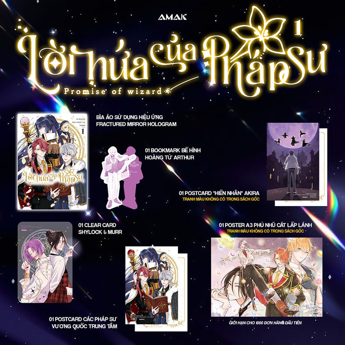 [Manga] Lời Hứa Của Pháp Sư - Tập 1 - Amak