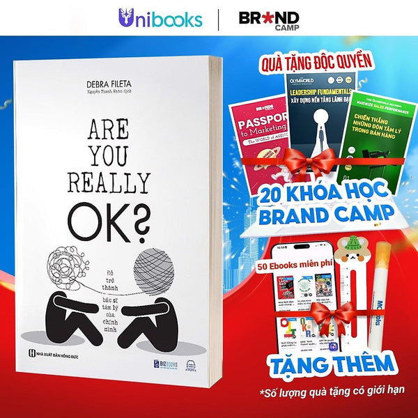 Sách - Are You Really Ok? - Để Trở Thành Bác Sĩ Tâm Lý Của Chính Mình - Lắng Nghe Bản Thân - Bizbooks