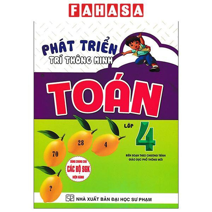Sách - Phát Triển Trí Thông Minh Toán Lớp 4