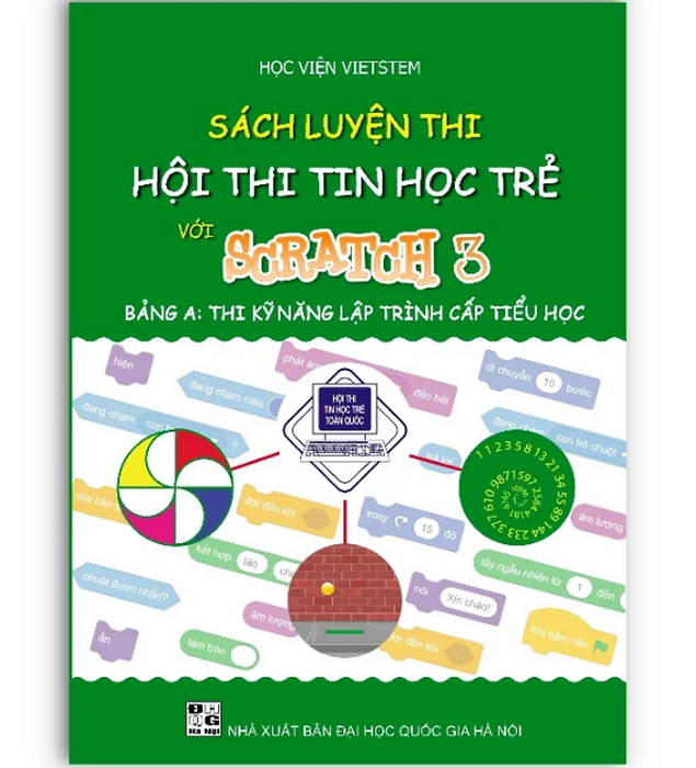 Sách - Luyện Thi Hội Thi Tin Học Trẻ Với Scratch 3