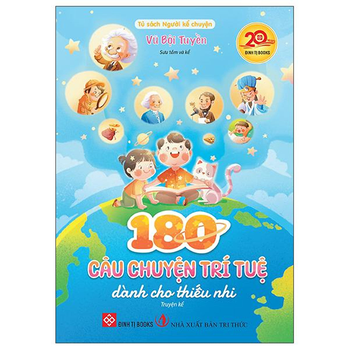 Sách - 180 Câu Chuyện Trí Tuệ Dành Cho Thiếu Nhi