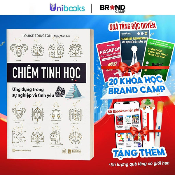 Sách - Chiêm Tinh Học - Ứng Dụng Trong Sự Nghiệp Và Tình Yêu - Bizbooks