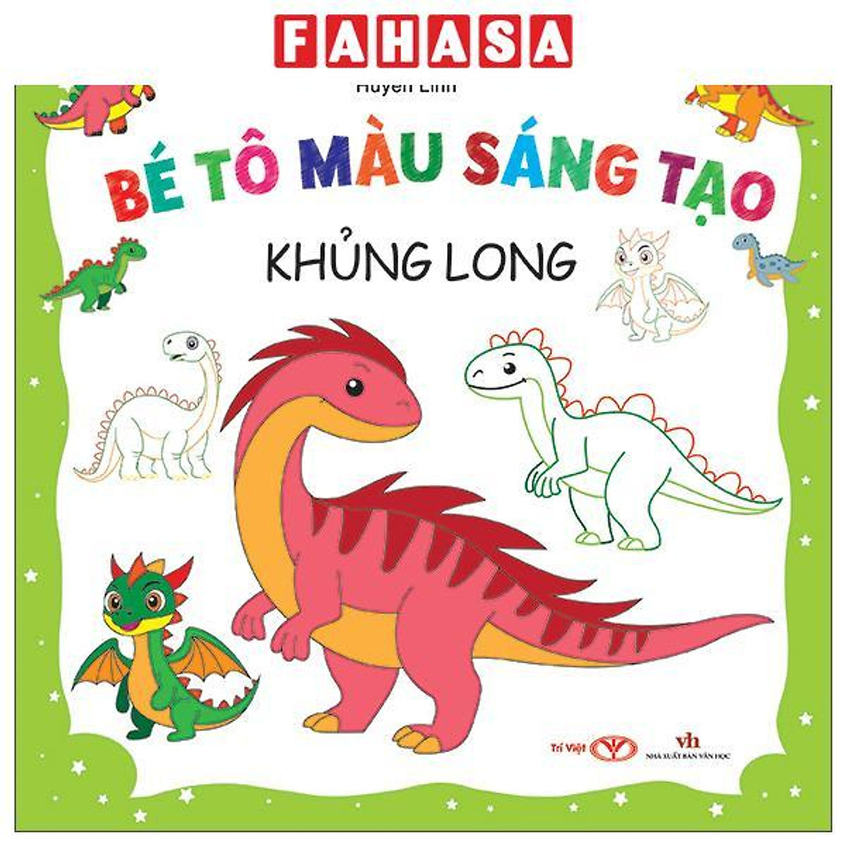 Sách - Bé Tô Màu Sáng Tạo - Khủng Long