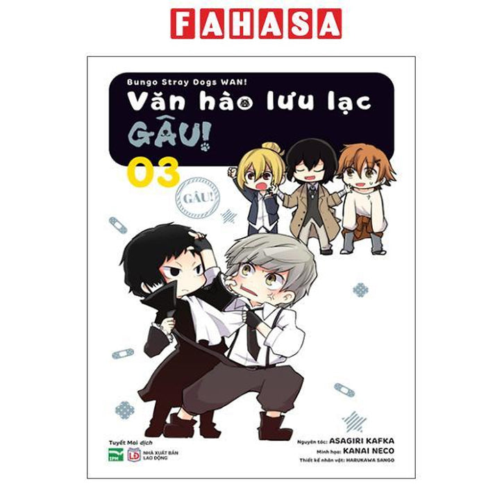 Sách - [Manga] Văn Hào Lưu Lạc - Gâu! - Tập 3
