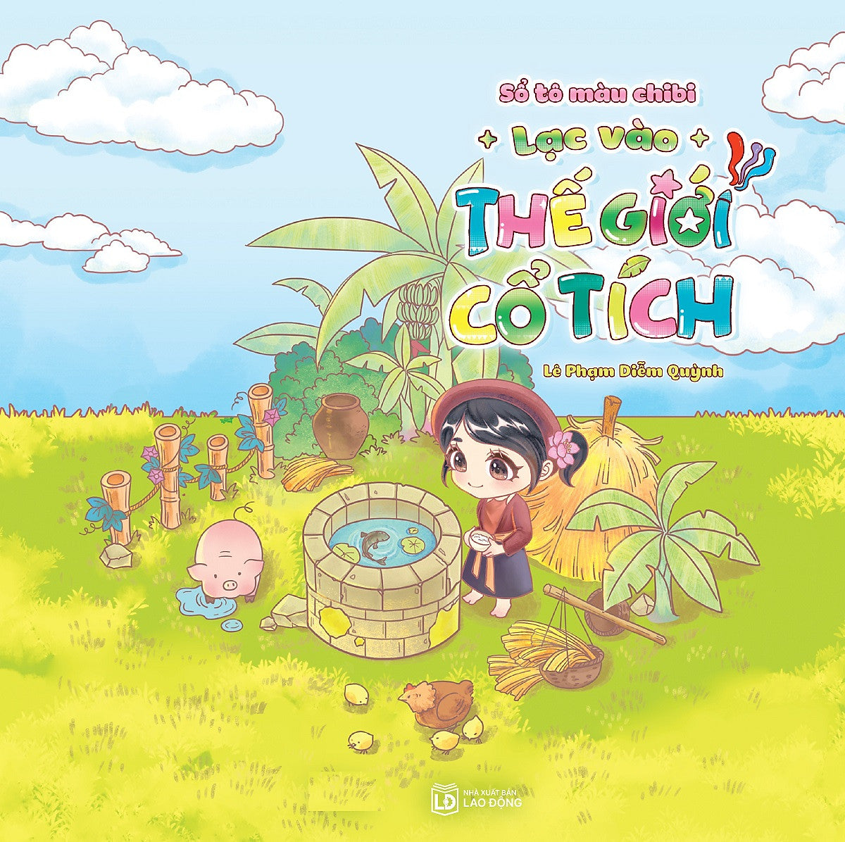 Sổ Tô Màu Chibi Lạc Vào Thế Giới Cổ Tích