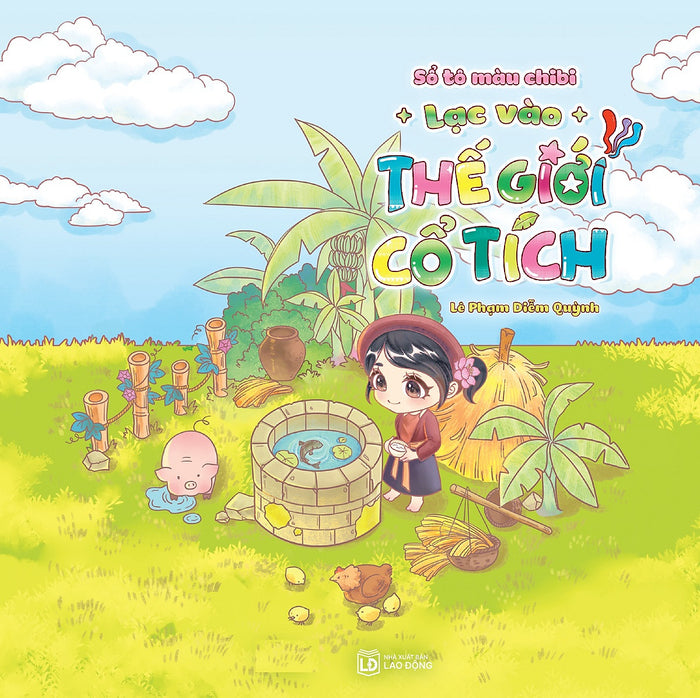 Sổ Tô Màu Chibi Lạc Vào Thế Giới Cổ Tích