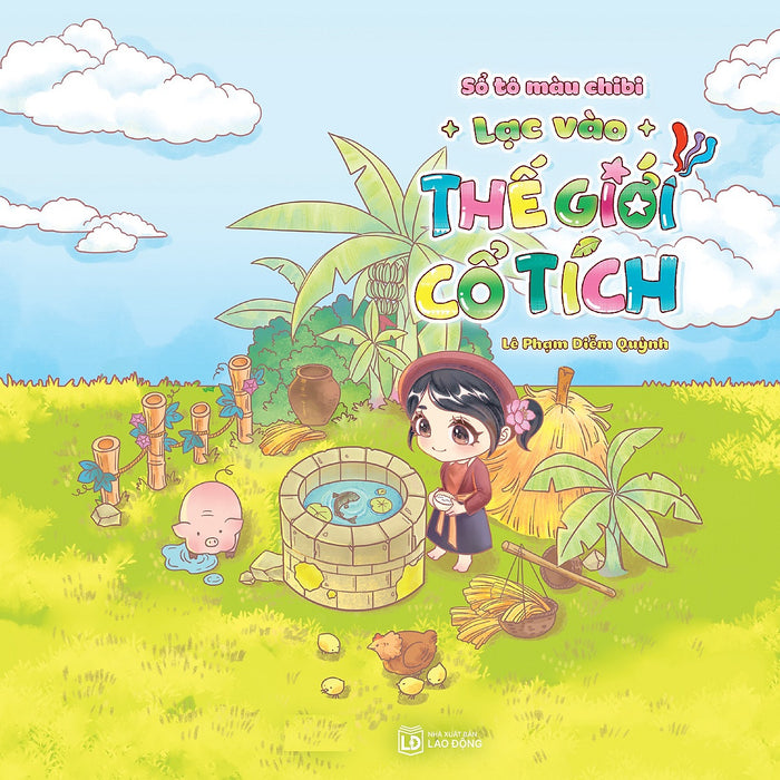 Sổ Tô Màu Chibi Lạc Vào Thế Giới Cổ Tích