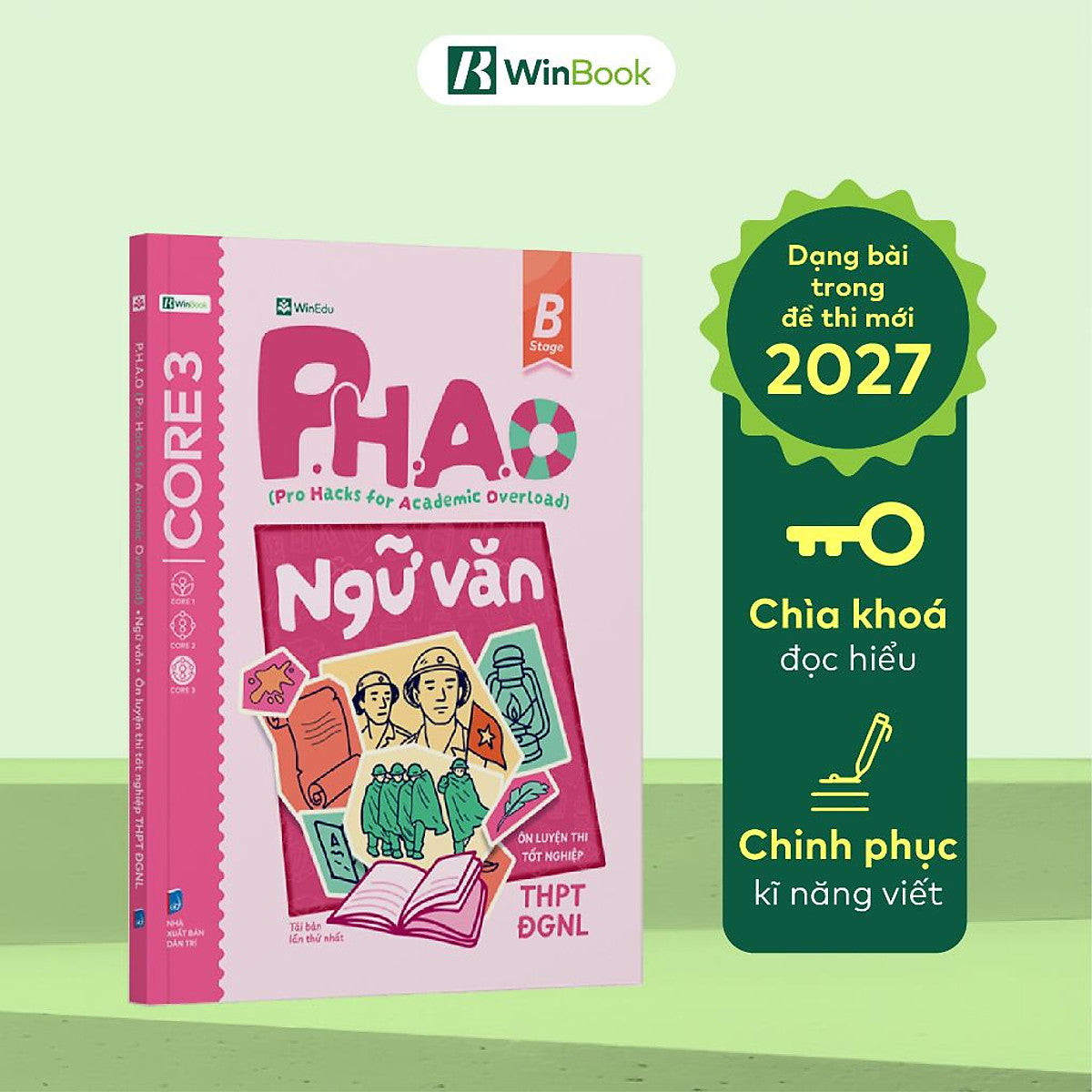 P.H.A.O Ngữ Văn - Ôn Luyện Thi Tốt Nghiệp Thpt, Đgnl - Bản Quyền