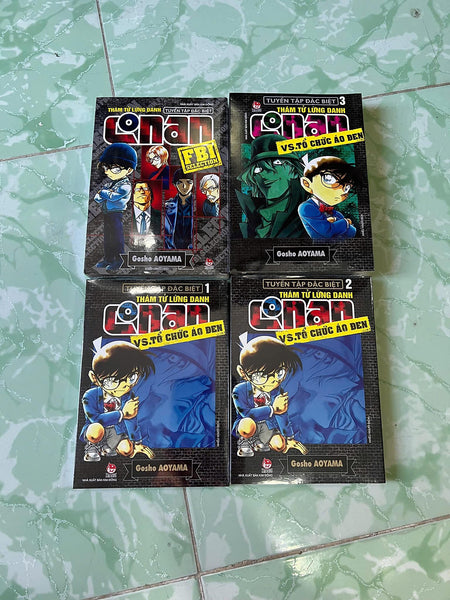 Truyện Tranh Thám Tử Lừng Danh Conan - Vs.Tổ Chức Áo Đen (Chang Book)