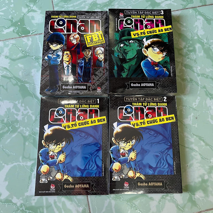 Truyện Tranh Thám Tử Lừng Danh Conan - Vs.Tổ Chức Áo Đen (Chang Book)