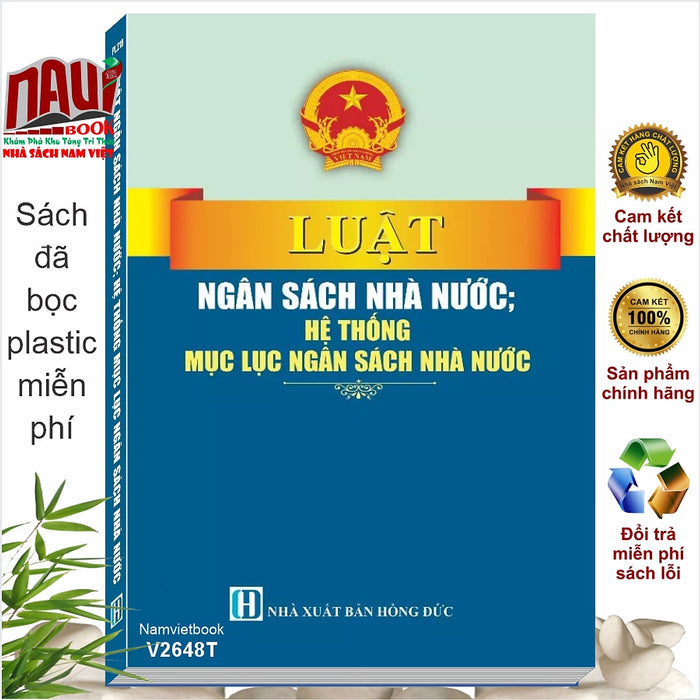 Sách Luật Ngân Sách Nhà Nước – Hệ Thống Mục Lục Ngân Sách Nhà Nước (V2648T)