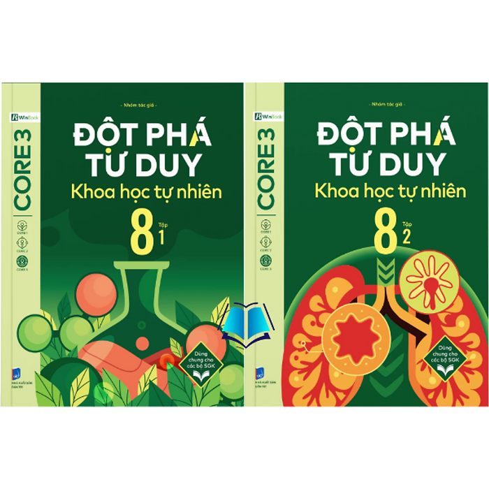 Sách - Đột Phá Tư Duy Khoa Học Tự Nhiên 8 - Dùng Chung Cho Các Bộ Sgk