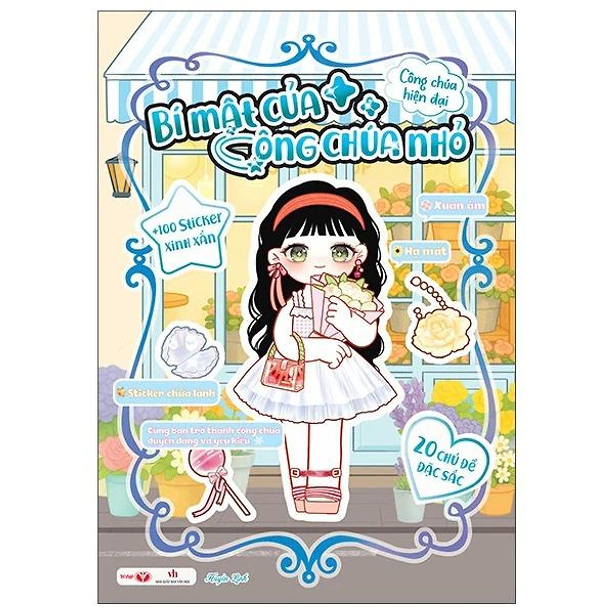 Sách Bí Mật Công Chúa Nhỏ - Công Chúa Cổ Tích (+100 Sticker Xinh Xắn)