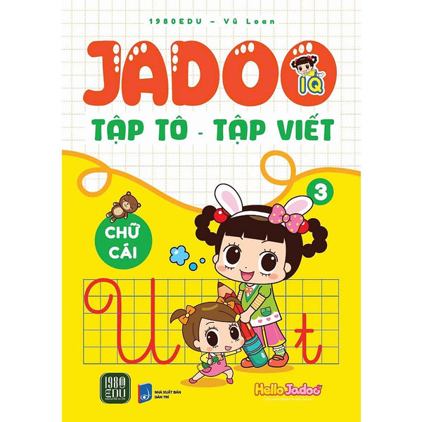 Jadoo Tập Tô - Tập Viết: Chữ Cái 3