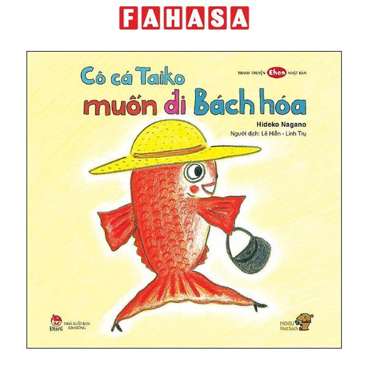 Sách - Tranh Truyện Ehon Nhật Bản - Cô Cá Taiko Muốn Đi Bách Hóa (Tái Bản 2026)