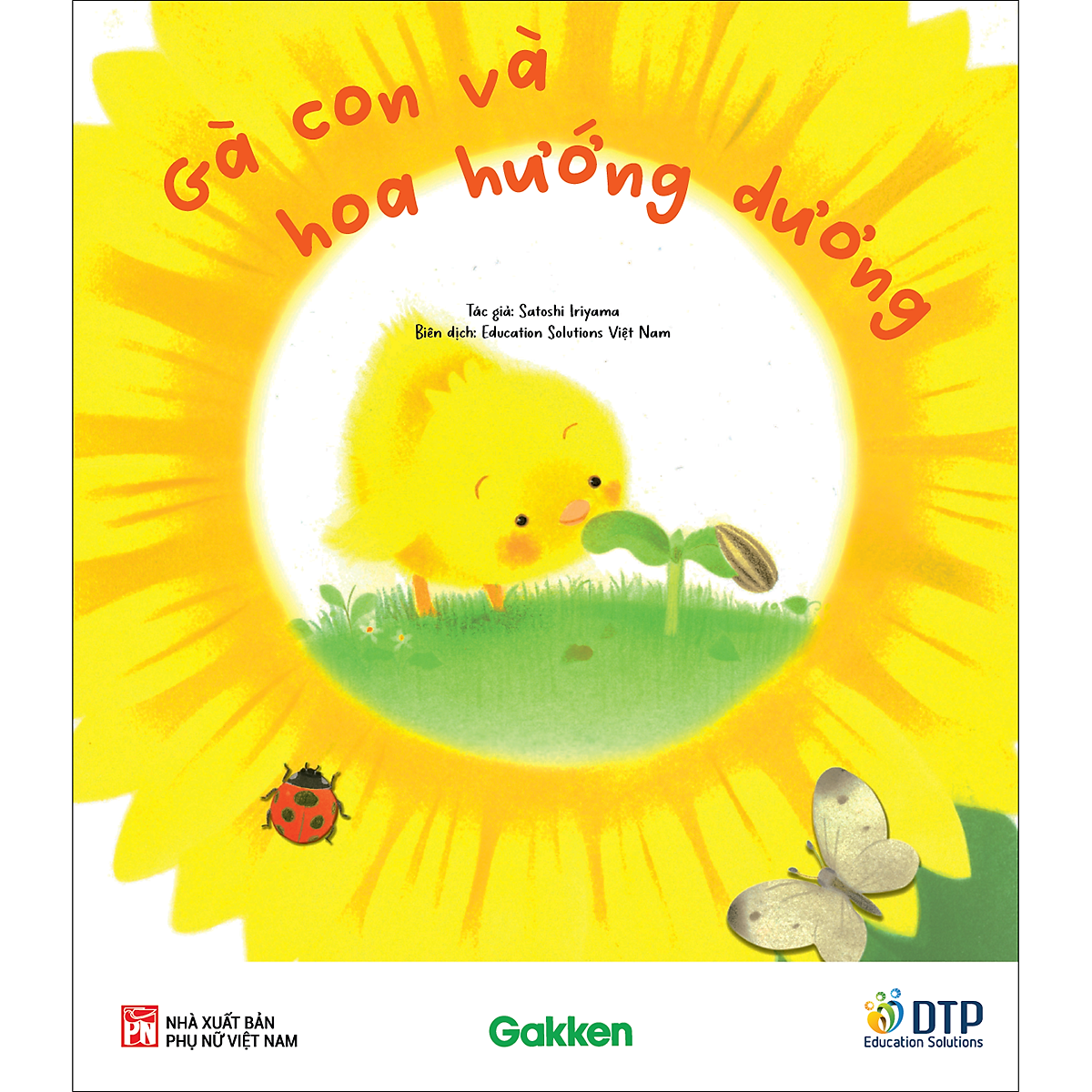 Gà Con Và Hoa Hướng Dương