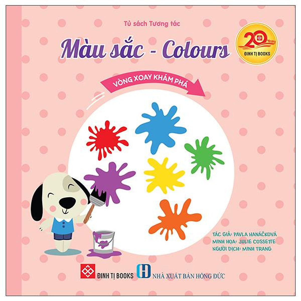 Sách - Vòng Xoay Khám Phá - Màu Sắc - Colours