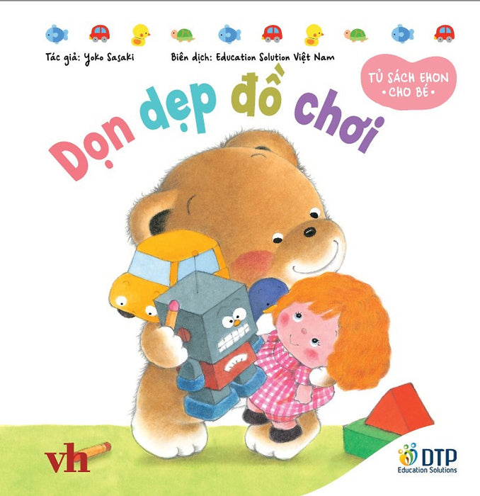 Dọn Dẹp Đồ Chơi - Tủ Sách Ehon Cho Bé